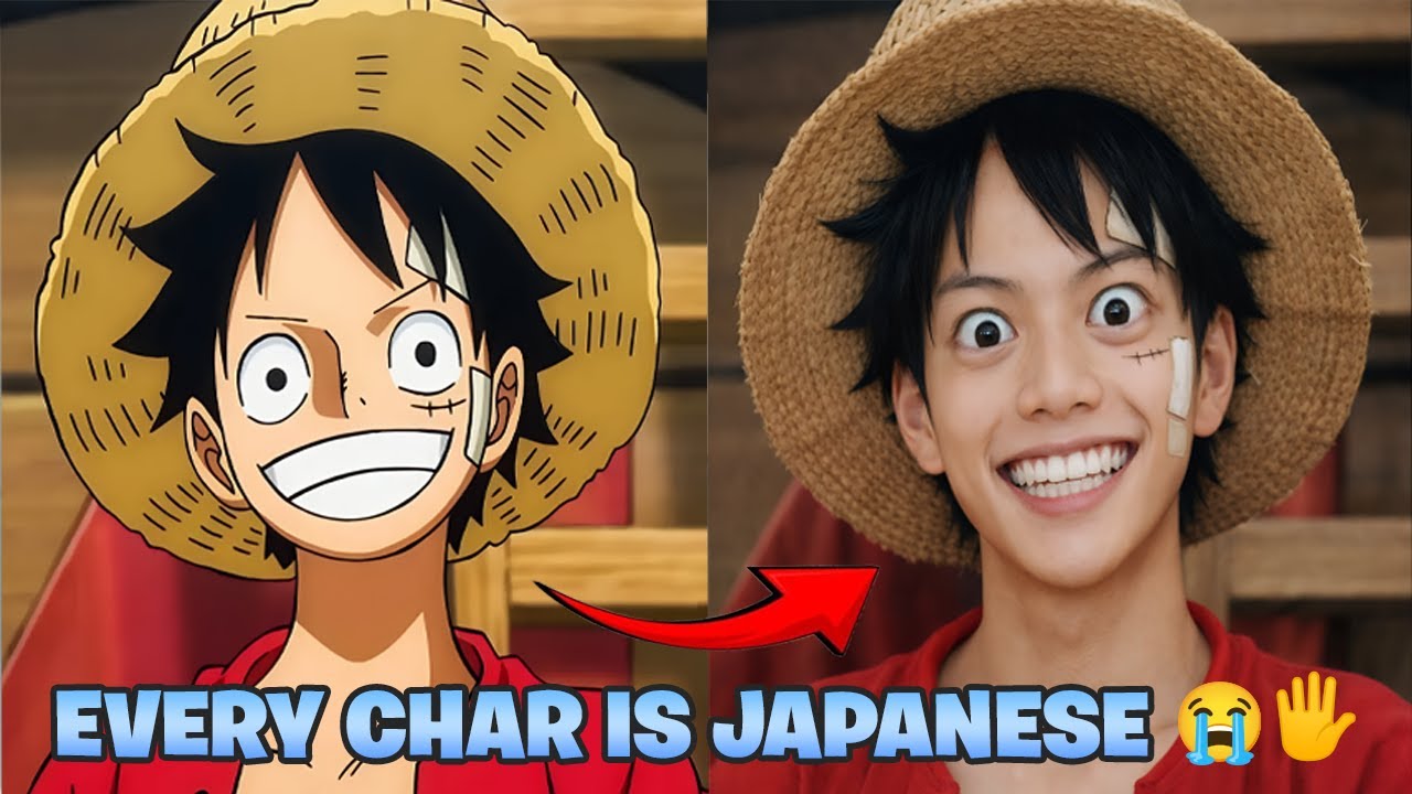 WHAT IF ONE PIECE CHARACTERS WERE JAPANESE LOOK LIKE IN REAL LIFE?  (ワンピース) 🤫 AI LIVE ACTION