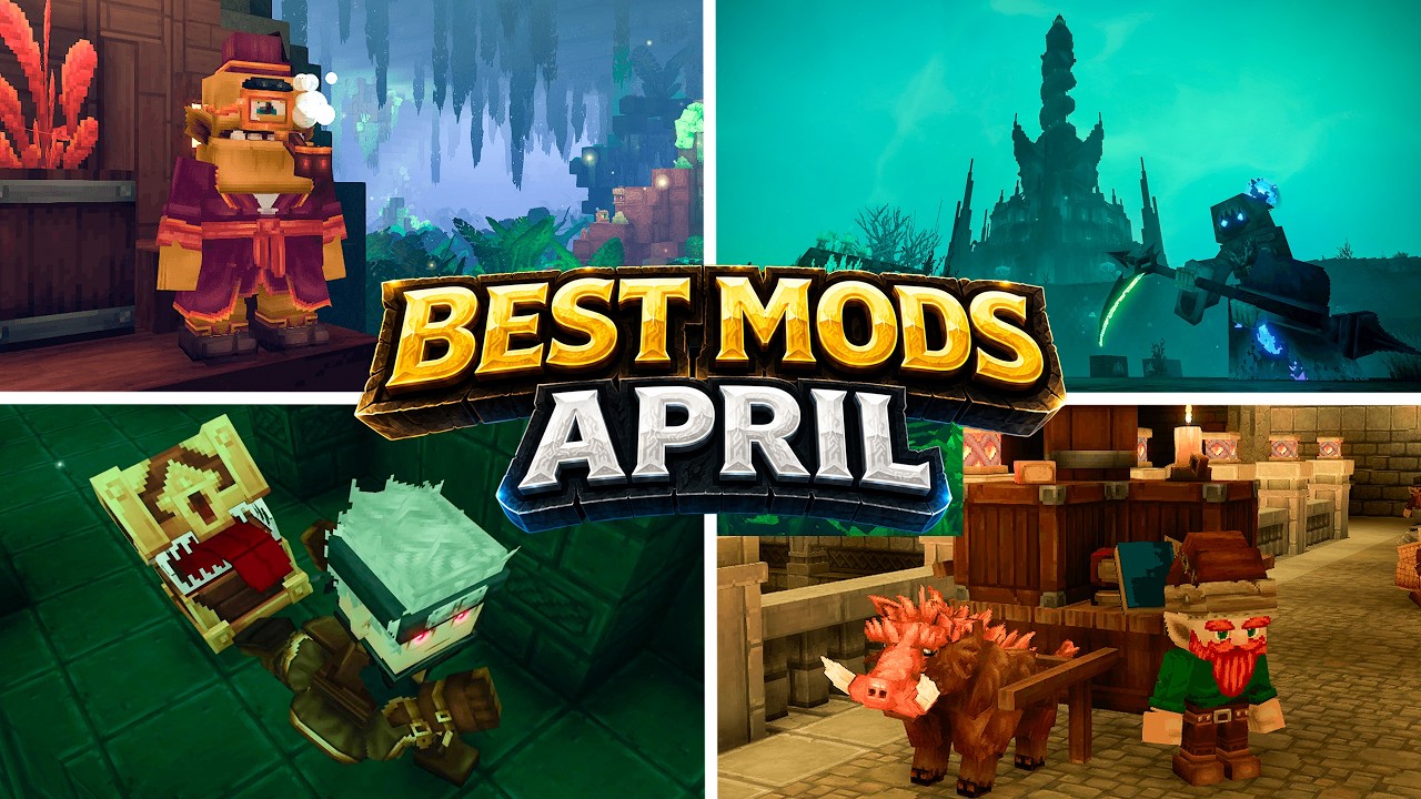 ТОП-11 модов для Hytale за месяц | Апрель 2026