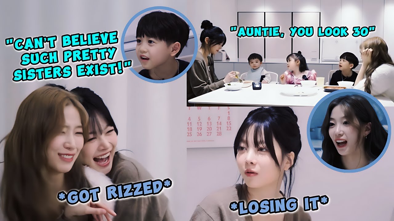 EUNCHAE & KAZUHA nearly lose it over a baby, got RIZZED by a kid, and think EUNCHAE is 30?! 😳😍😱