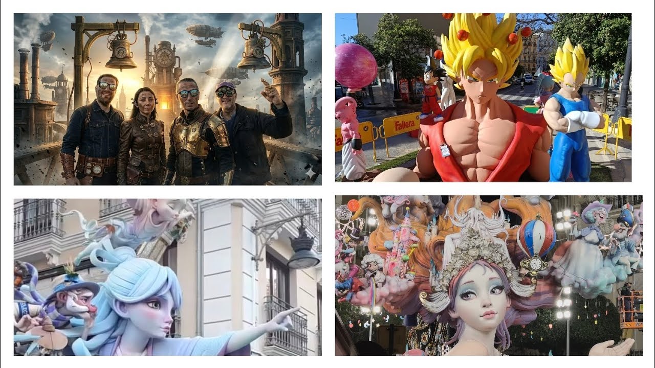 Mix Fallas de Valencia 2026 | Un recorrido por la ciudad de Valencia | Valencia en Fallas #fypシ 