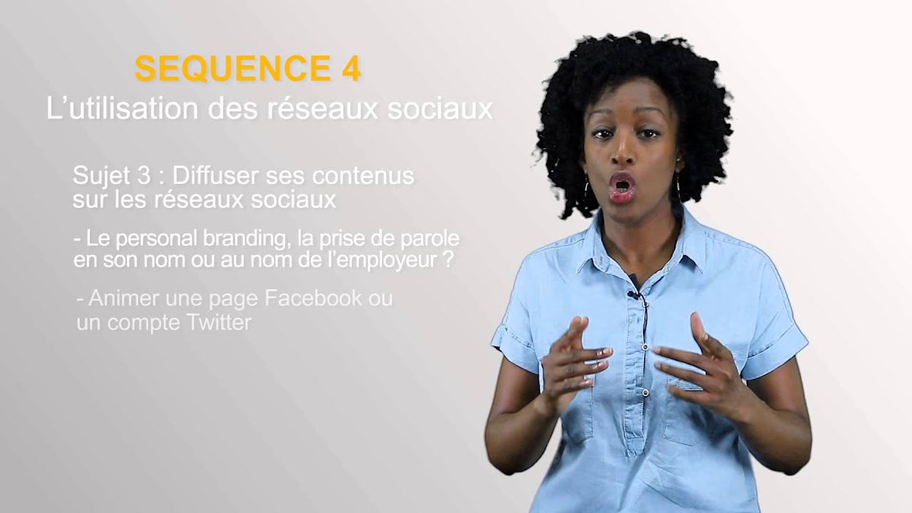 Séquence 4 Journaliste : Utilisation des réseaux sociaux