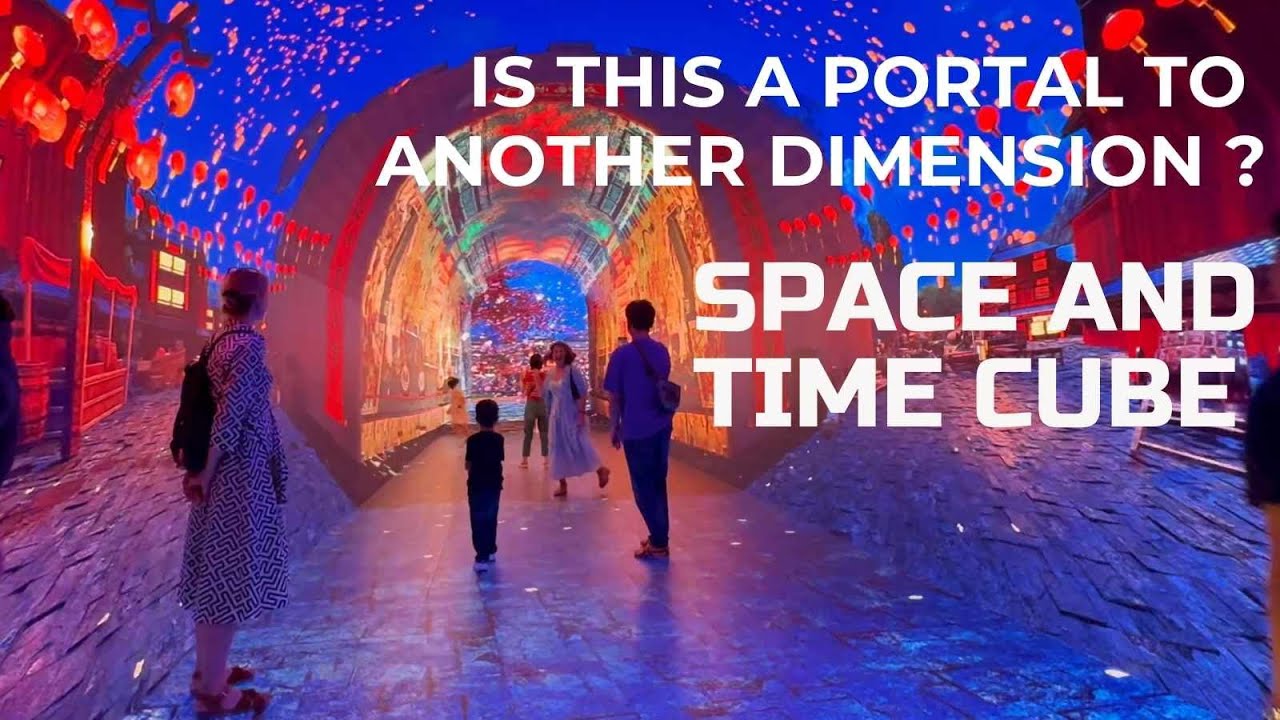 Is this a Portal to another dimension? Space and Time Cube