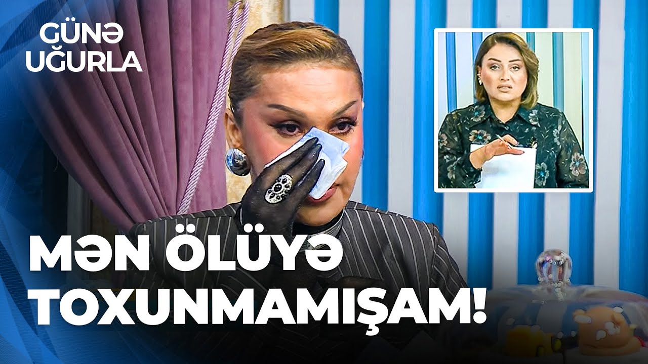 Günə Uğurla - Rəqsanə İsmayılova göz yaşı tökdü - Məndən nə istəyirsiniz?!