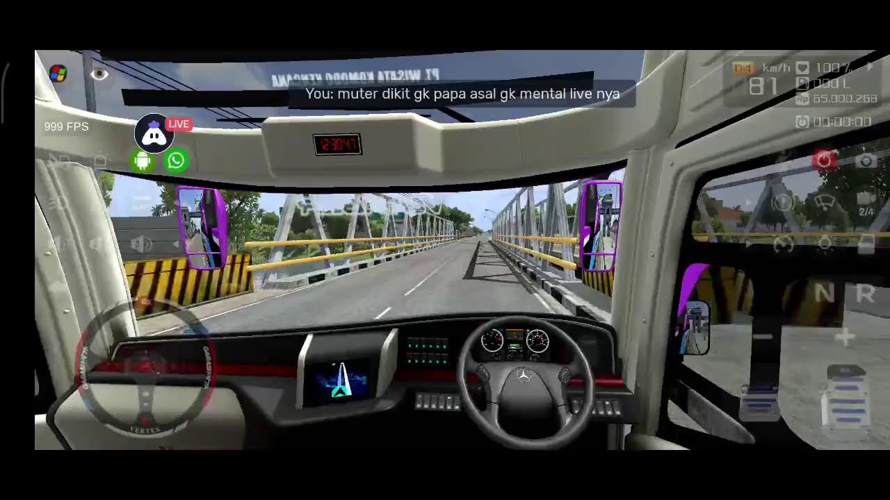 LIVE BUSSID V4.4.1 🔵 OVERTAKE