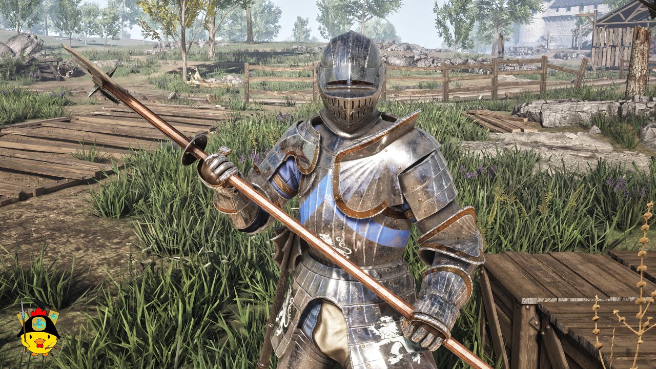 Chivalry 2: This axe has great single target damage! [Pole Axe]