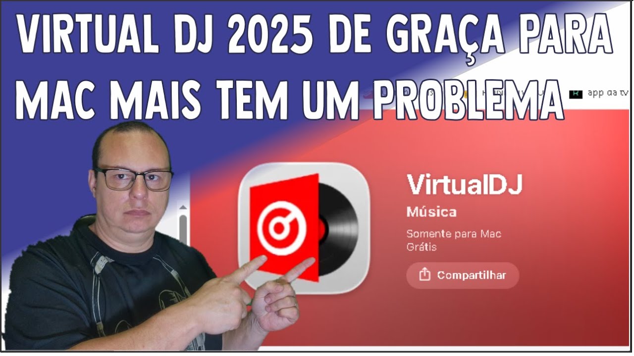 VIRTUAL DJ 2025 DE GRAÇA PARA MAC MAIS TEM UM PROBLEMA