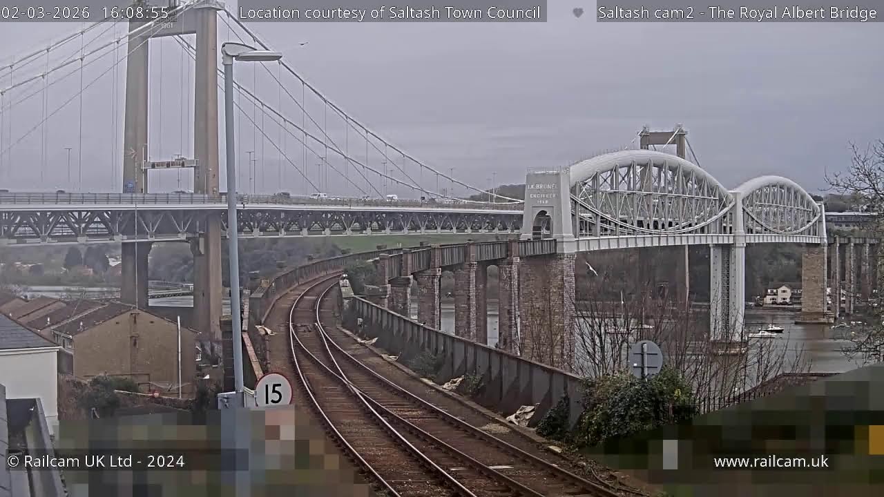 The Royal Albert Bridge @ Saltash Cornwall