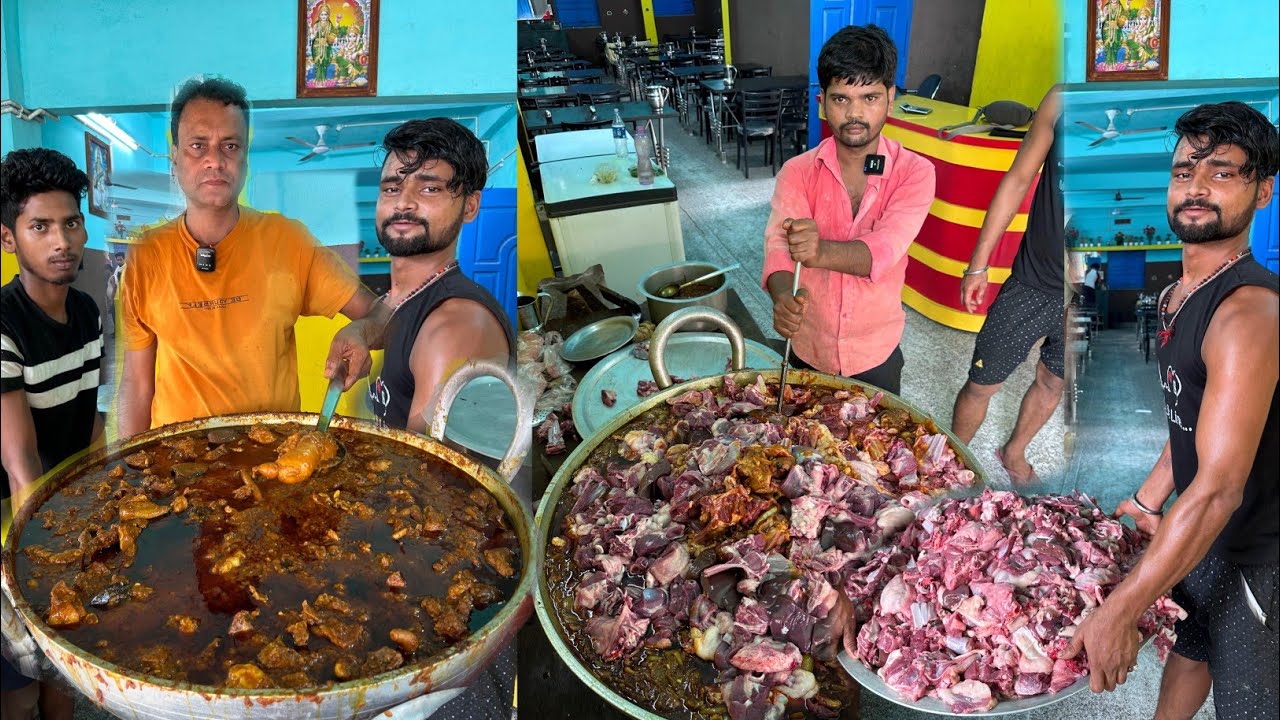 सिर्फ 4 घंटों में 75kg मटन बिक जाता हैं। लोग घंटों इंतजार करके खाते हैं यहां का Mutton।Zaika zindagi