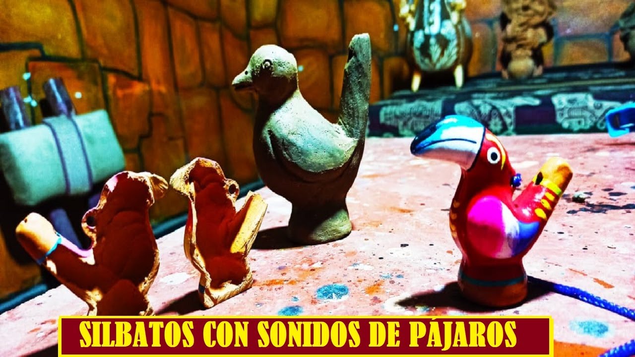 CURSO DE CERÁMICA: COMO HACER SILBATOS DE ARCILLA QUE EMITEN  SONIDOS DE PÁJAROS DE MANERA MUY FACIL