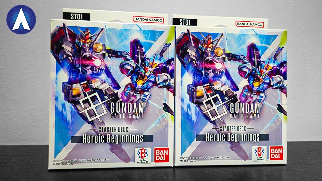 $24 BUDGET!!! ST01 Heroic Beginnings Starter Deck Opening & Beginners Guide | Gundam Card Game TCG