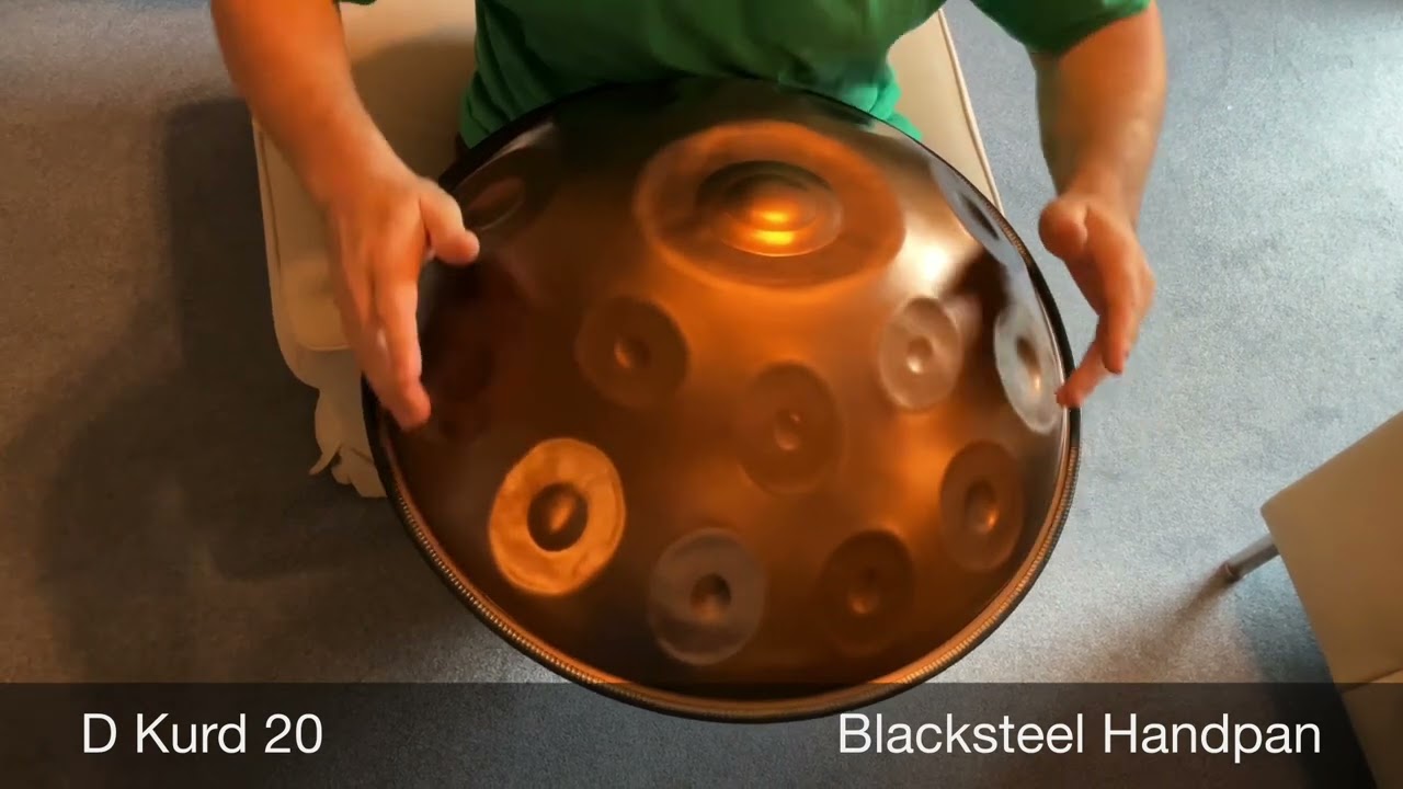 Handpan D Kurd 20, Ember, 440 hz