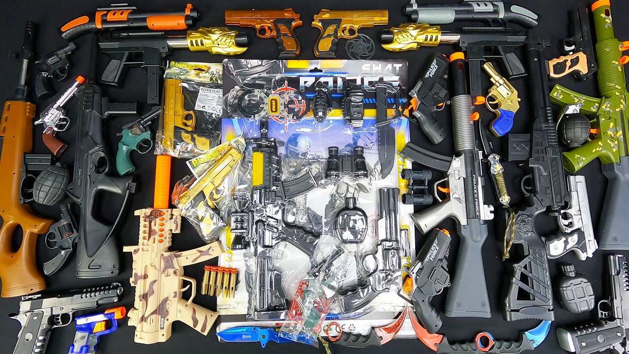 New Toy Gun Set, Special Toy Police Set, Toy Shotguns, Assassination Weapon And Equipment