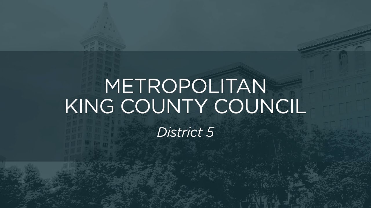 Candidates for Metropolitan King County, Council Dist. 5 - Video Voters’ Guide 2025 Primary Election