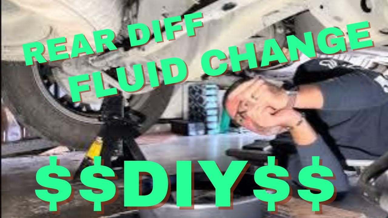 200 Series Lexus LX / Toyota LandCruiser rear differential oil change @OGDIY-itseasy