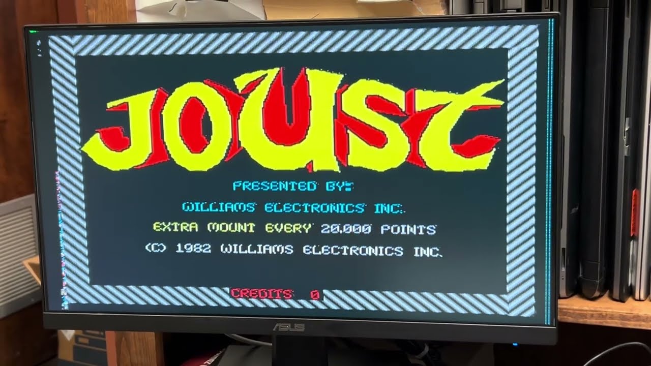 1982 Williams Joust Arcade Boardset | Post-Repair Overview