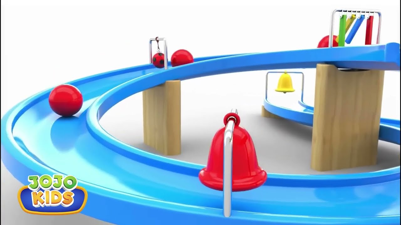 JOJO COLOR WHEEL ROLLER COASTER – The Wildest Way to Learn!