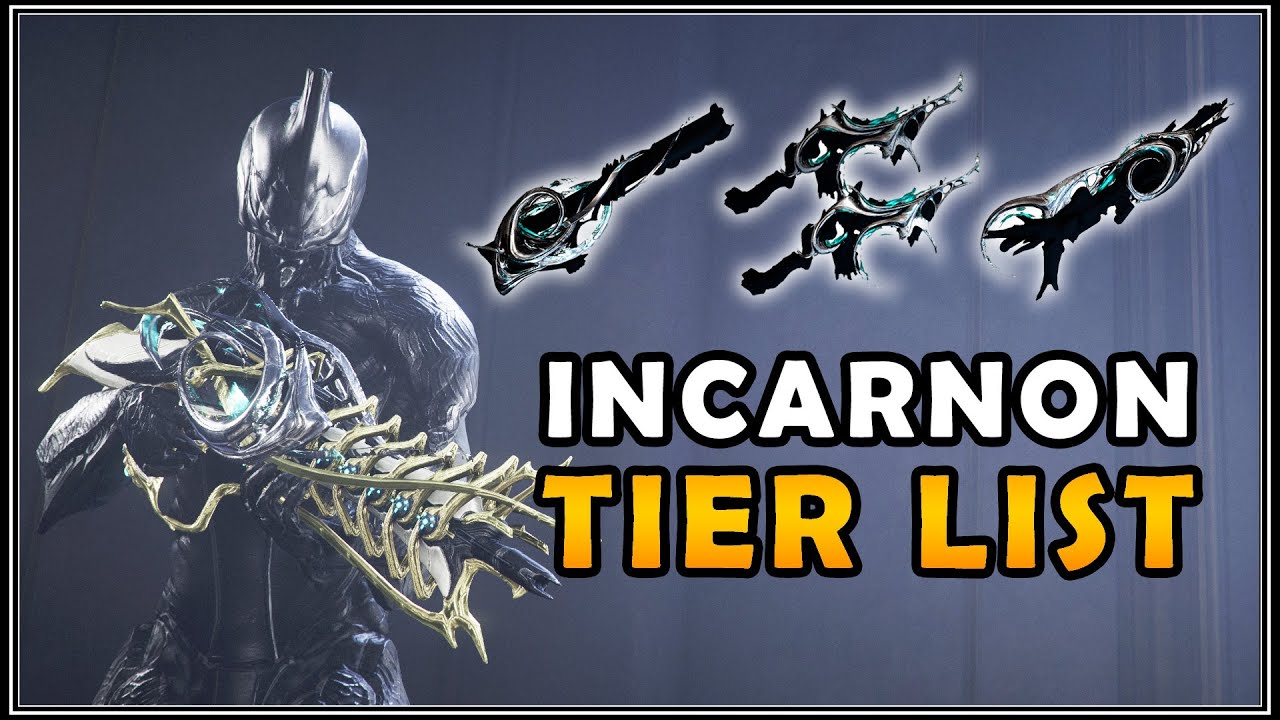 TIER LIST DE INCARNON G&Eacute;NESIS + Builds Actualizadas | Warframe