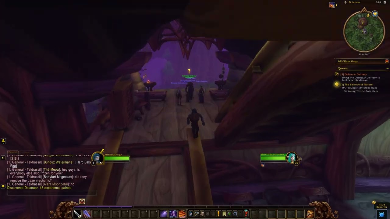 WOW FOREVER Night ELF POV.