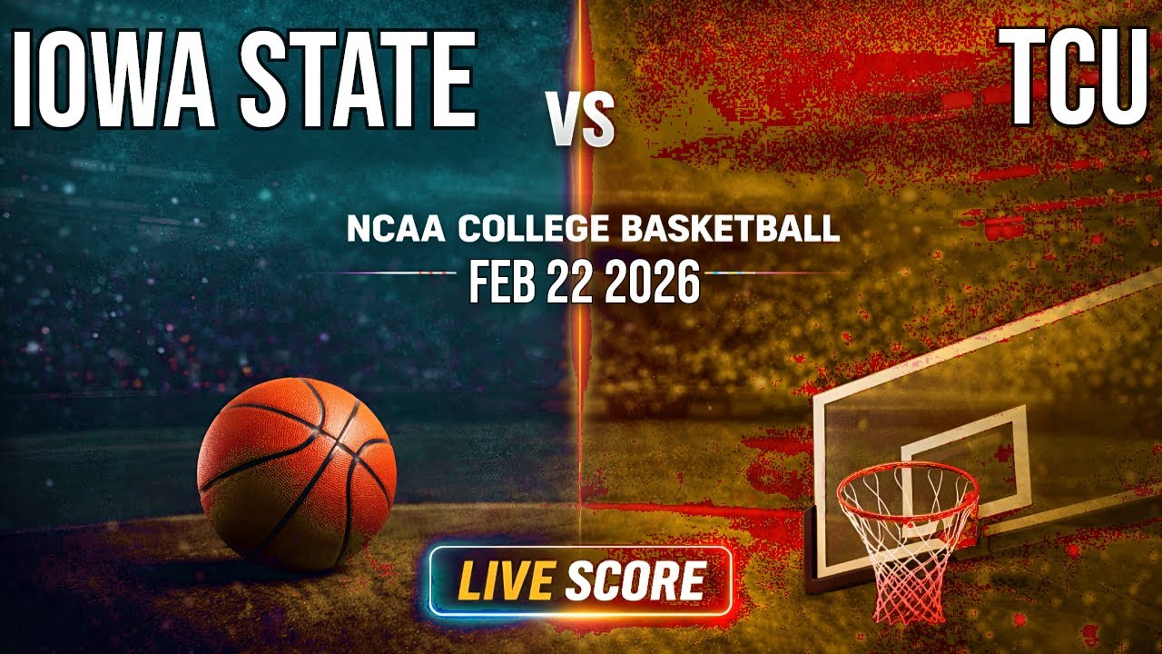Iowa State Vs TCU Live | Basketball | Live SCOREBOARD