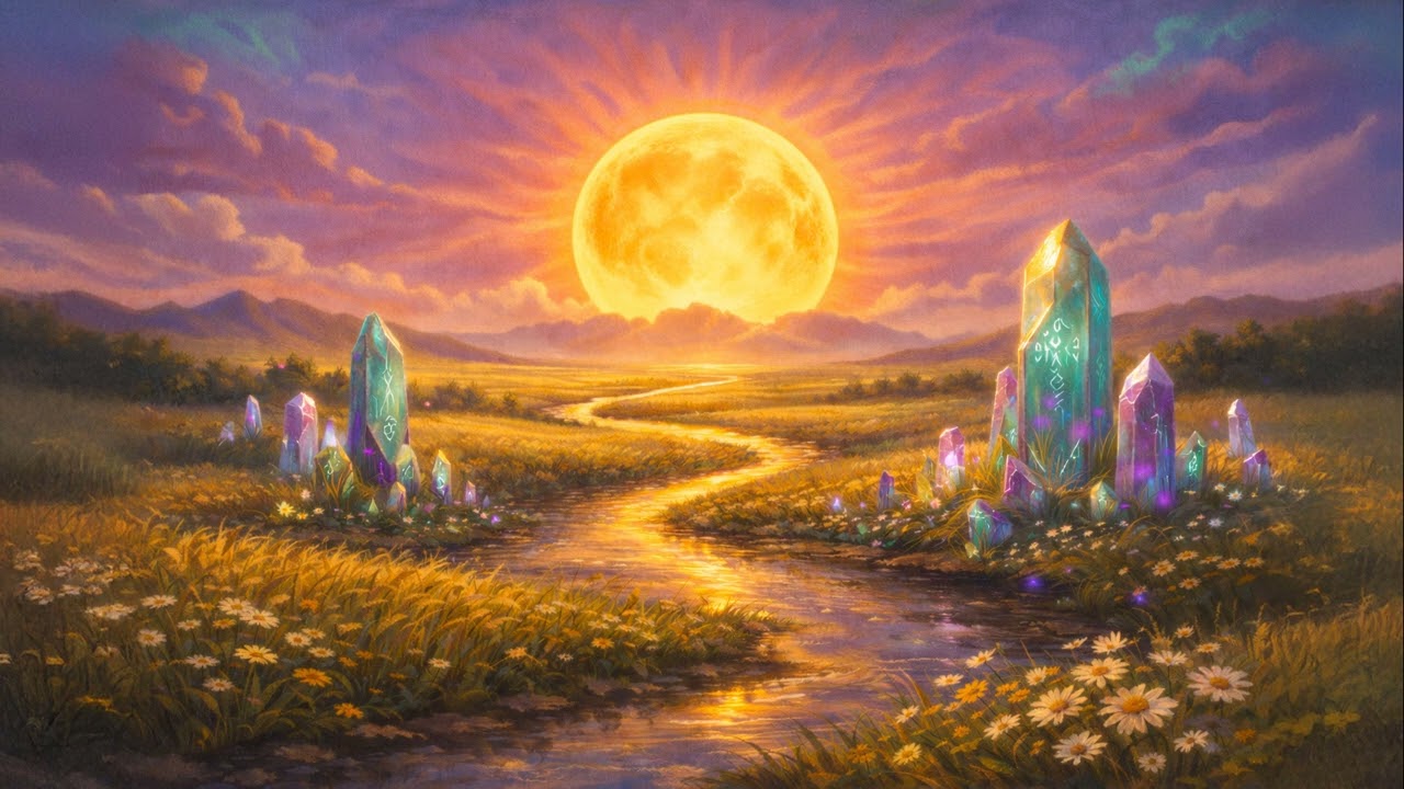Basic Land — Plains | Morning Meadow Sounds for Sleeping (No Ads) | 10 Hours | ASMR | MTG Ambience