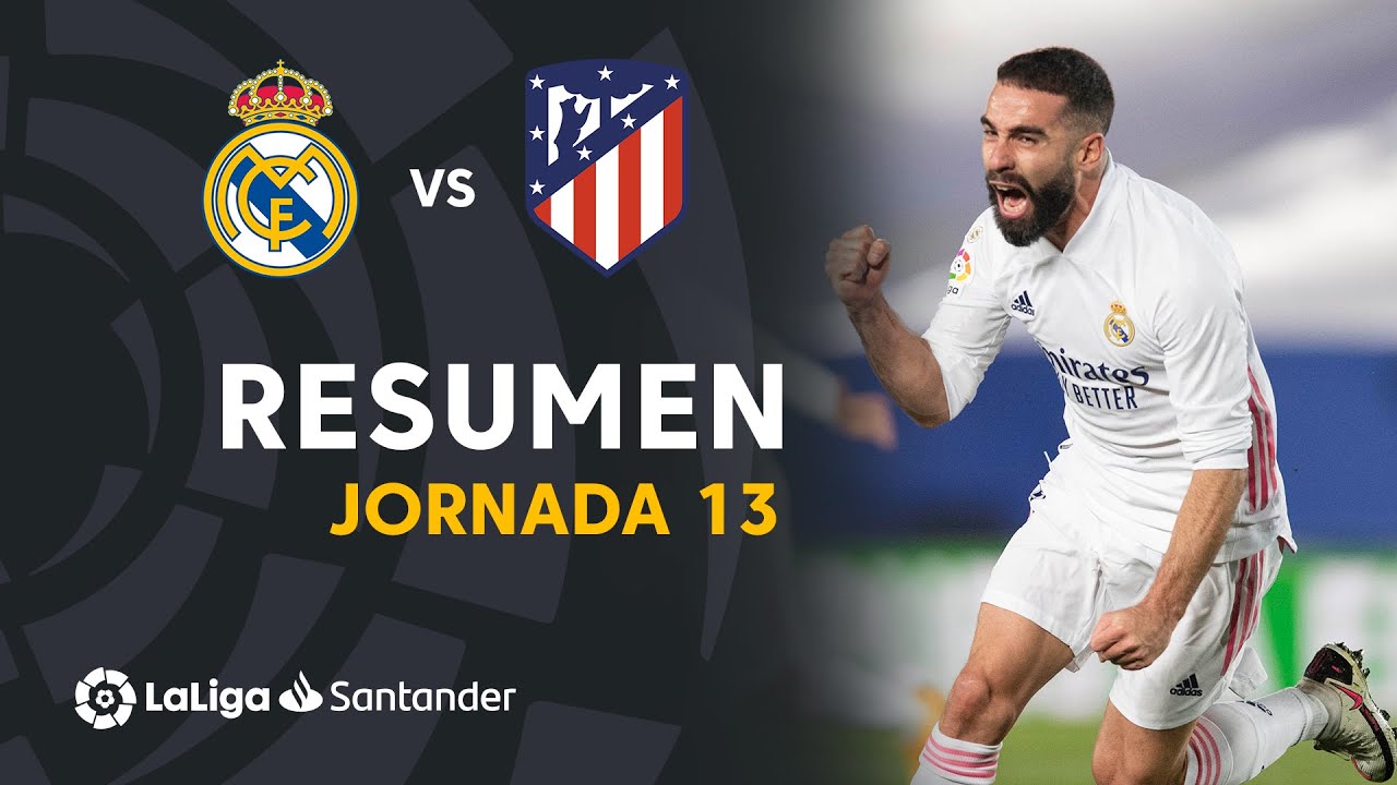 Resumen de Real Madrid vs Atl&eacute;tico de Madrid (2-0)