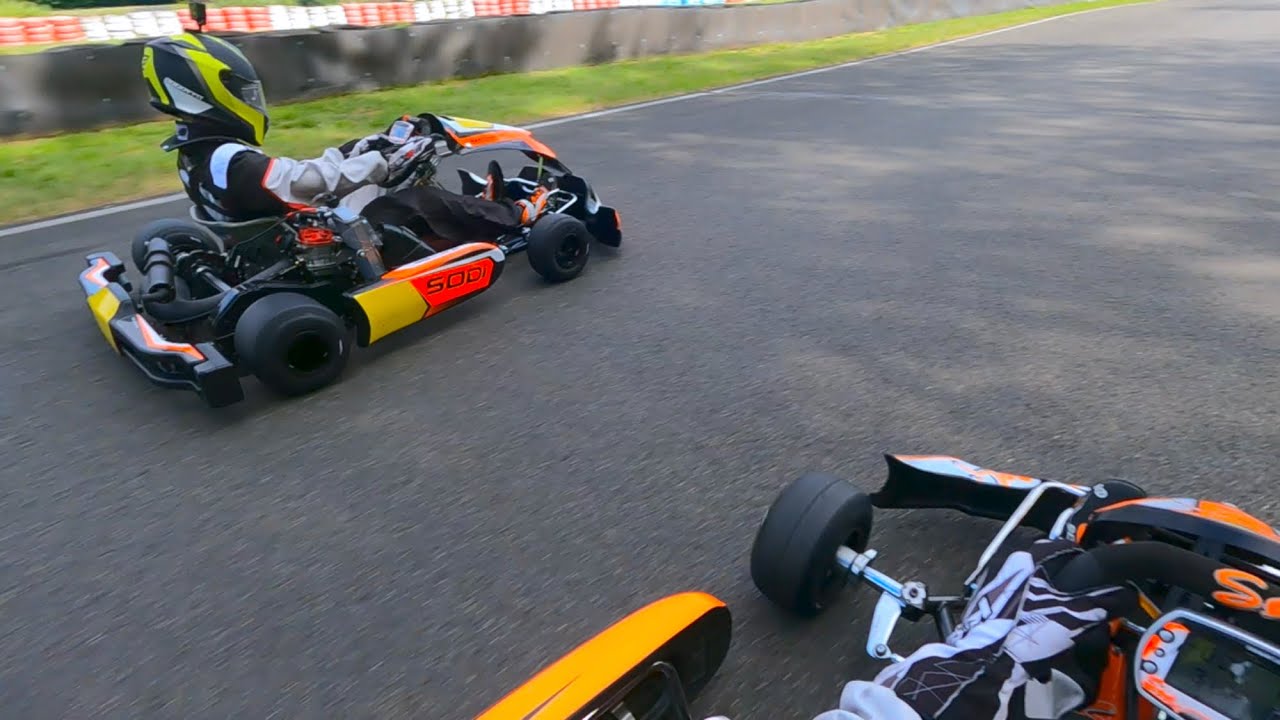 Das erste mal mit Rennkart beim Kartclub Kerpen Manheim Erflandring  Teil 1 Rotax Max Evo Senior