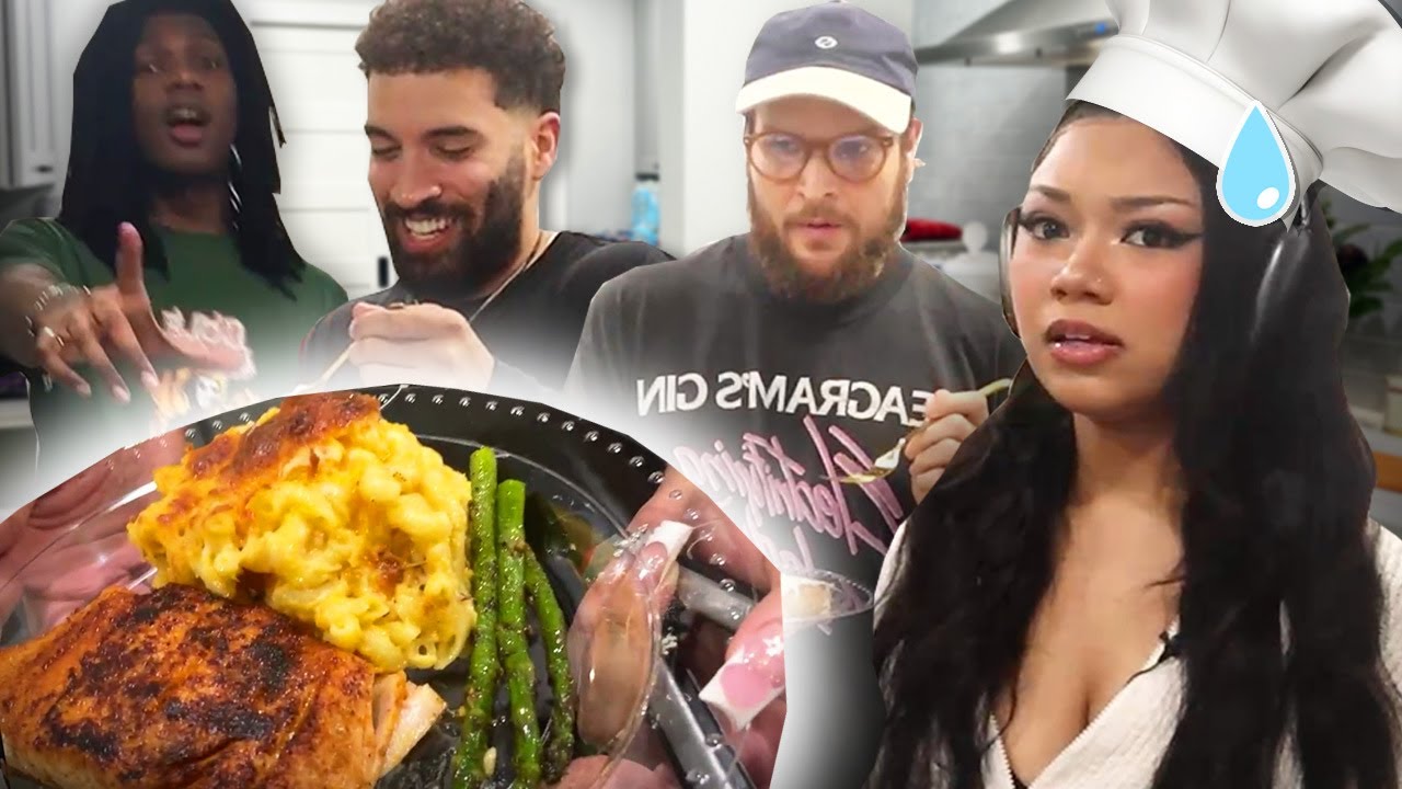Black Streamer Almost Gets CANCELLED Cooking MAC N CHEESE! | Biracial Cooking 3 @PeeGTV @joeiaco
