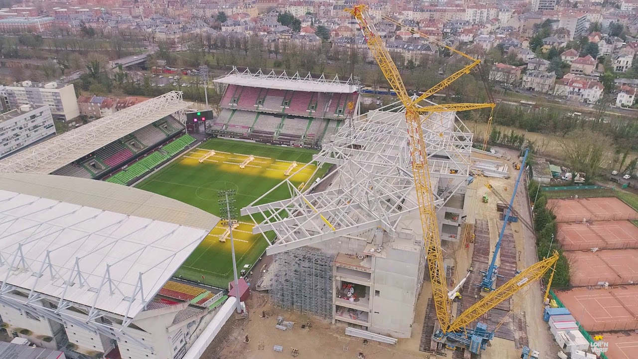 FC Metz - Tribune Sud - Charpente métallique - 02 2020
