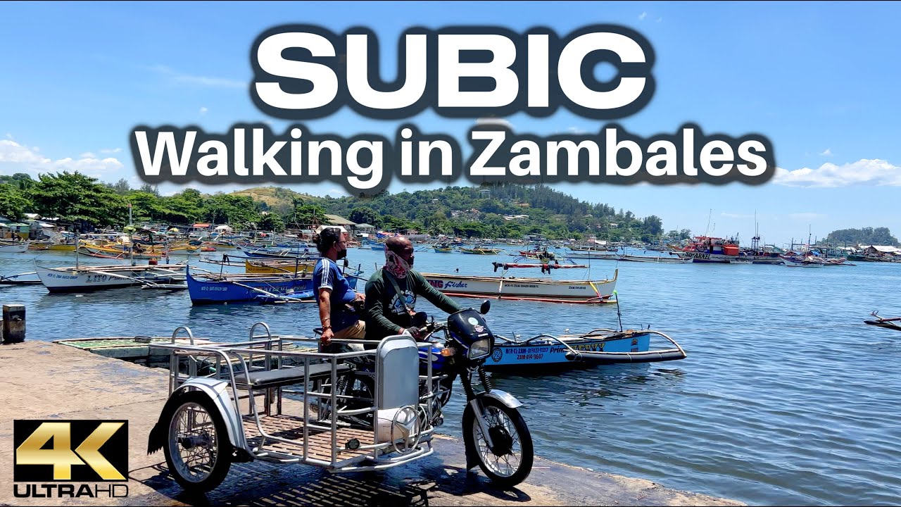 Walking SUBIC Zambales Philippines [4K]