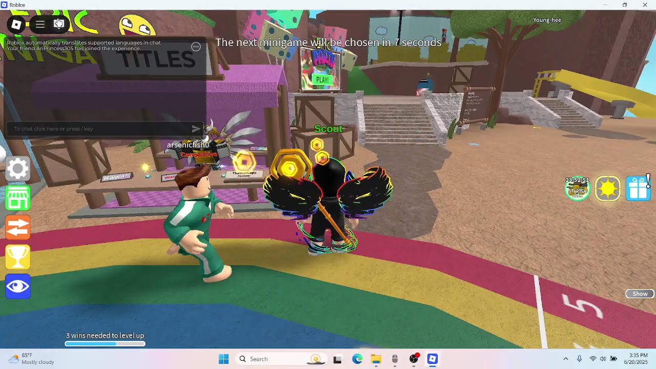 Many mini games