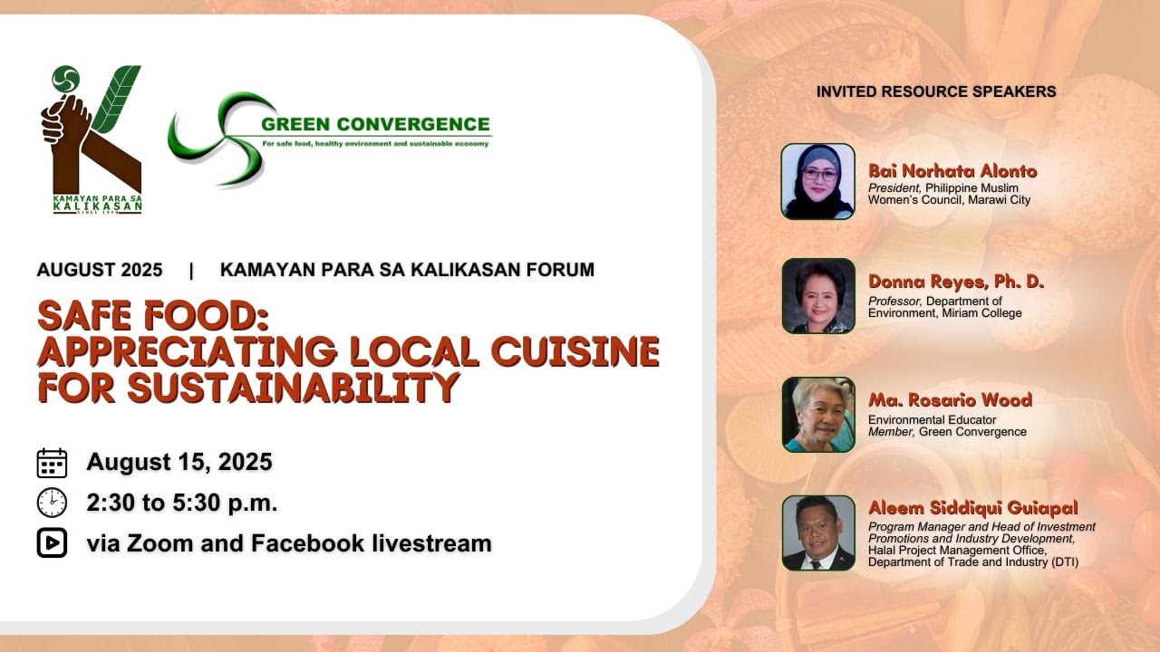 Kamayan Episode 422: “SAFE FOOD: APPRECIATING LOCAL CUISINE FOR SUSTAINABILITY” (Part 1)
