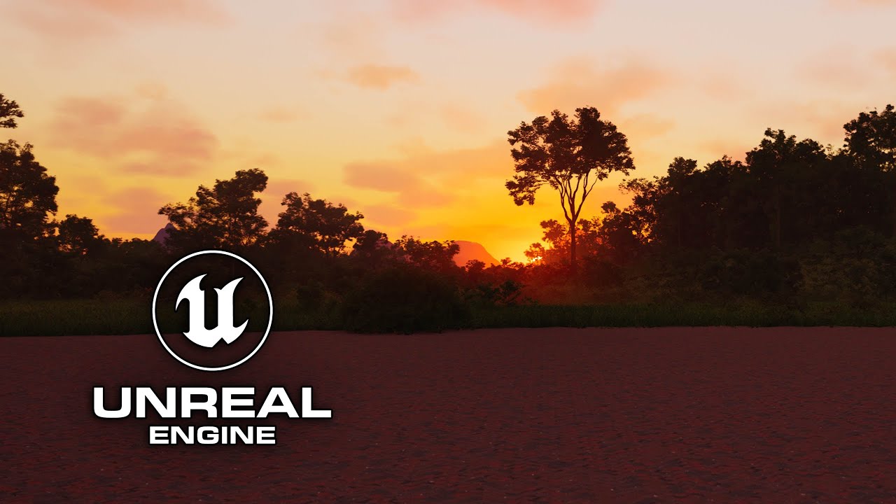 BFP Sunset Demo Scene | Unreal Engine 5.4 | Ultra Realistic Wind #unrealengine #UE5 #gamedev