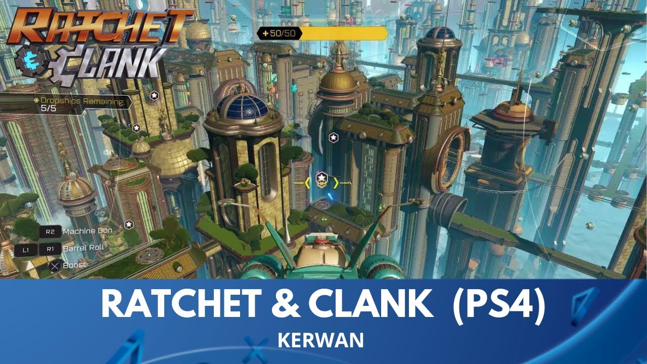 Planeta - KERWAN -- Ratchet & Clank - Gameplay Walkthrough (PS4)