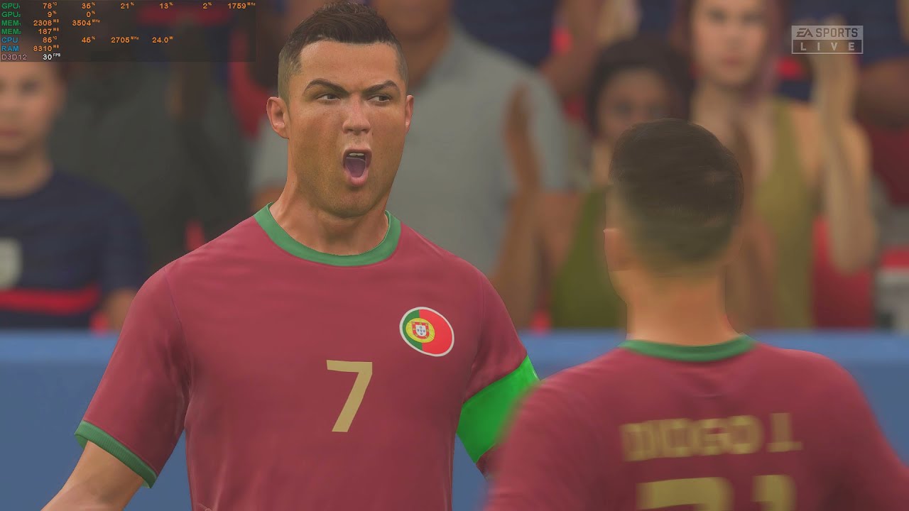 FIFA 21 FREE ON STEAM PERFORMANCE TEST LAPTOP MAX SETTINGS GTX 1050Ti | CPU i5 8th Gen  3 days TRIAL