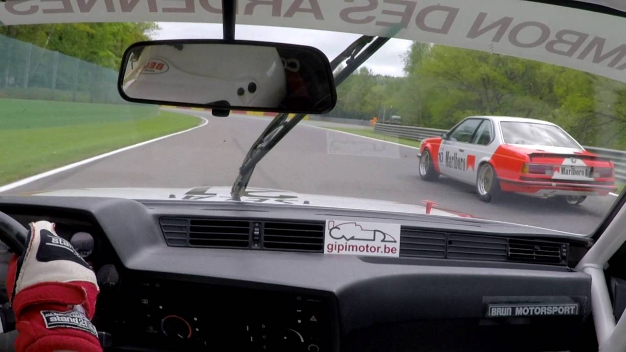 Onboard BMW 635 CSI @ Spa Classic 2016 [HD]