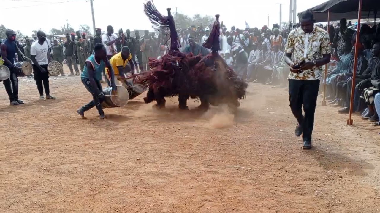 Danse des masques du Burkina  Faso. #burkinafaso #fypシ゚viral #fyp #dance