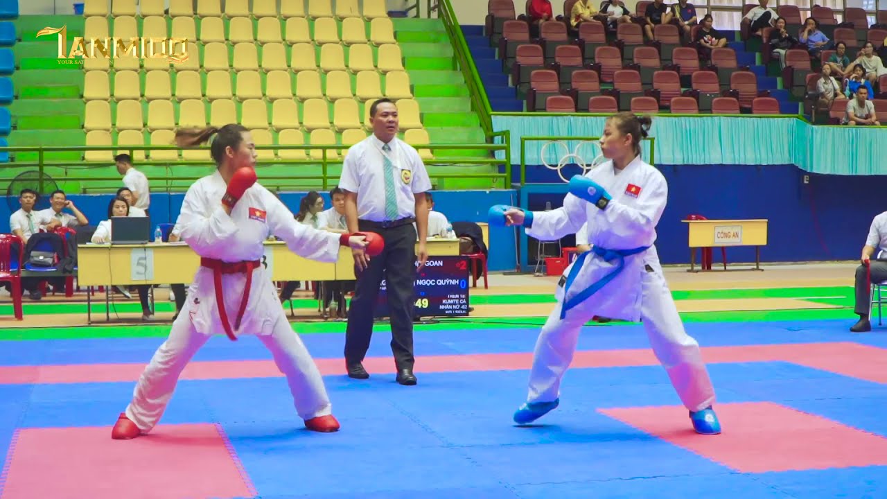 Karate 62kg Kumite | Quan Doi vs Ha Noi | Femal Karate Vietnam 2020 Cup CLub | Tanmido