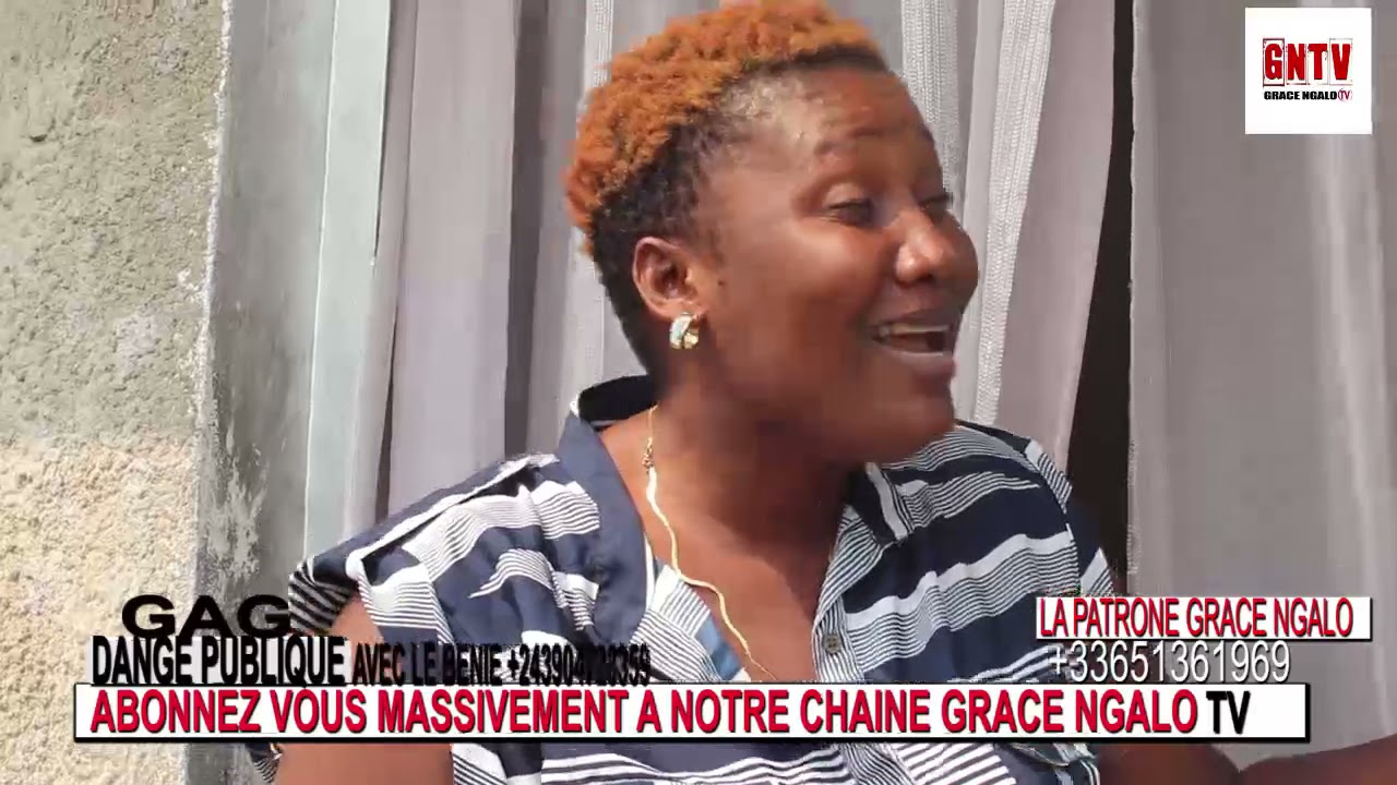 GAG CONGOLAIS 2021 :DANGE PUBLIQUE AVEC NICLETTE/SOIN/LE BENIER/AUTOMATIQUE