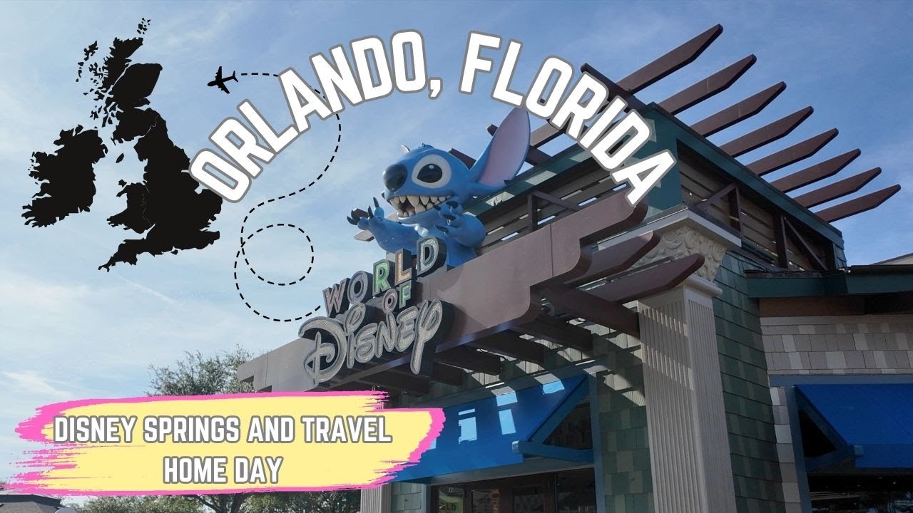DISNEY SPRINGS | TRAVEL HOME DAY | VIRGIN ATLANTIC UPPER CLASS A350-1000