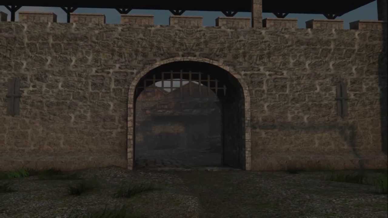 3D Medieval Town