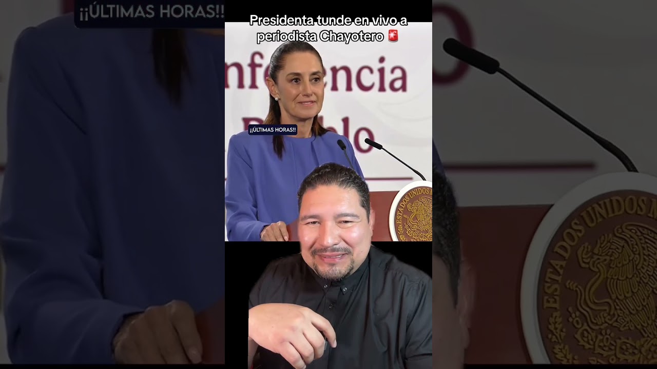 🚨 &iexcl;&Uacute;LTIMA HORA! CLAUDIA TUNDE A RIVA PALACIO: 