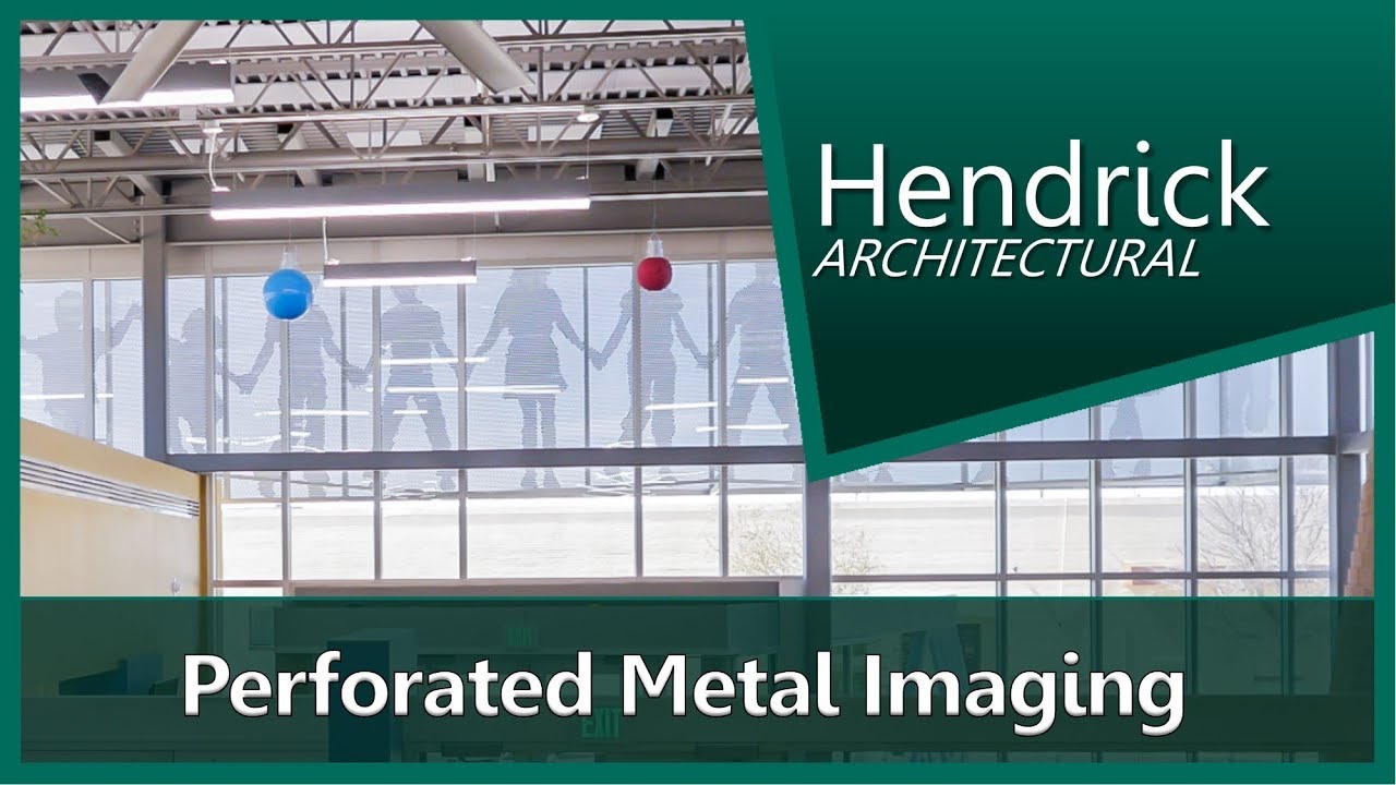 ▶ Perforated Metal Imaging - Architectural Sheet Metal Work