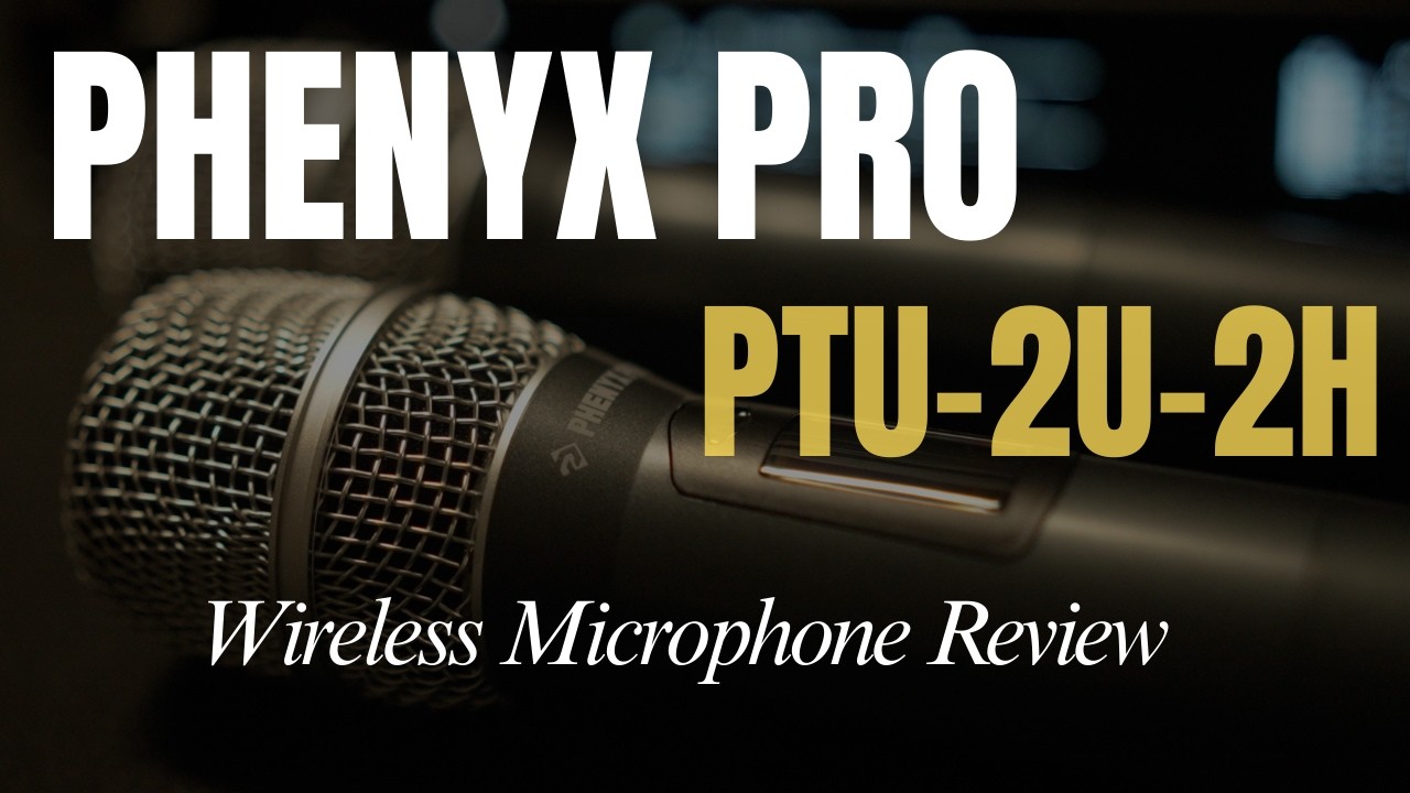 Обзор микрофона Phenyx Pro PTU-2U-2H | Надежные беспроводные микрофоны для диджеев и мероприятий