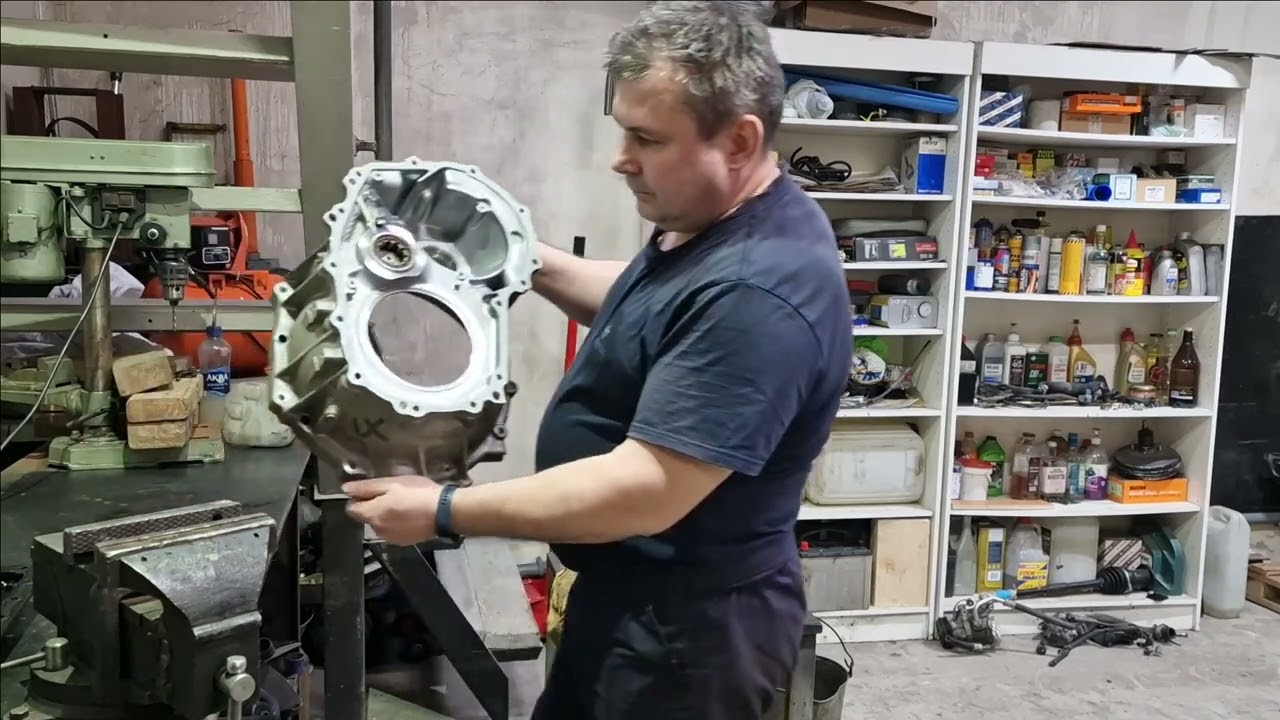 Завариваем дифференциал АКПП U340 1NZ-FE