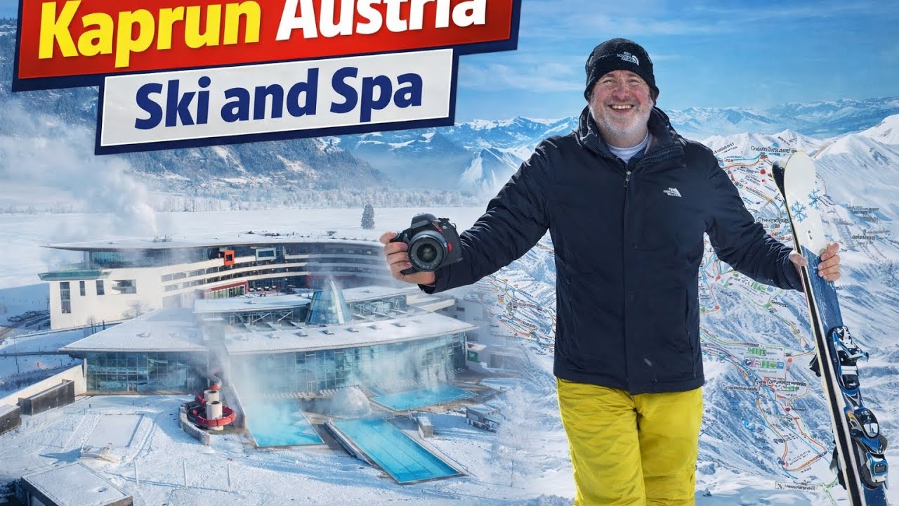 Walking Kaprun Austria in Freezing Weather!