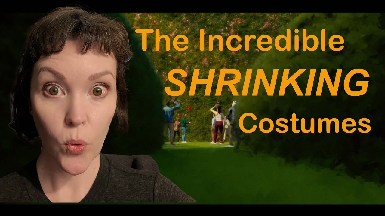 The Incredible Shrinking Costumes #shrinking #tv #film