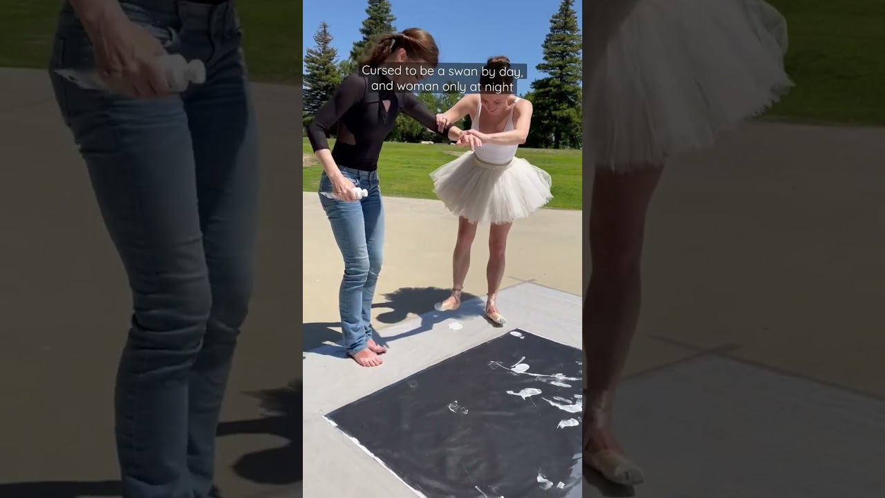 Challenge: 30s Swan Lake painting w/ Tiler Peck 
