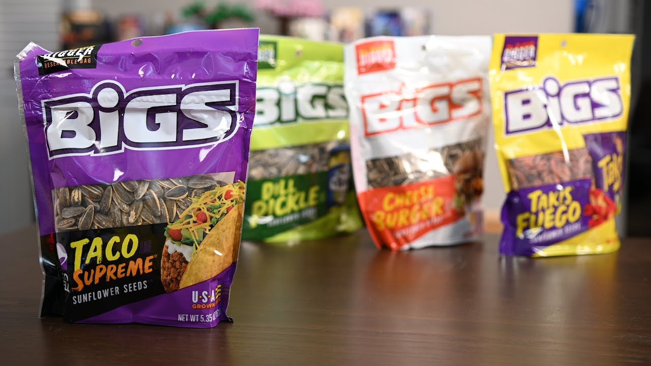 Junk Food'n: Bigs Flavored Sunflower Seeds