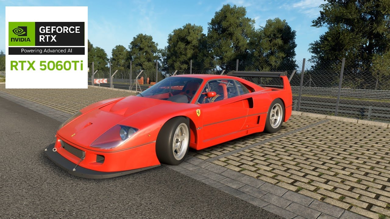 F40 is a Real MONSTER [ Asseto Corsa Evo ] RTX 5060 Ti | 4K | Nurburgring.