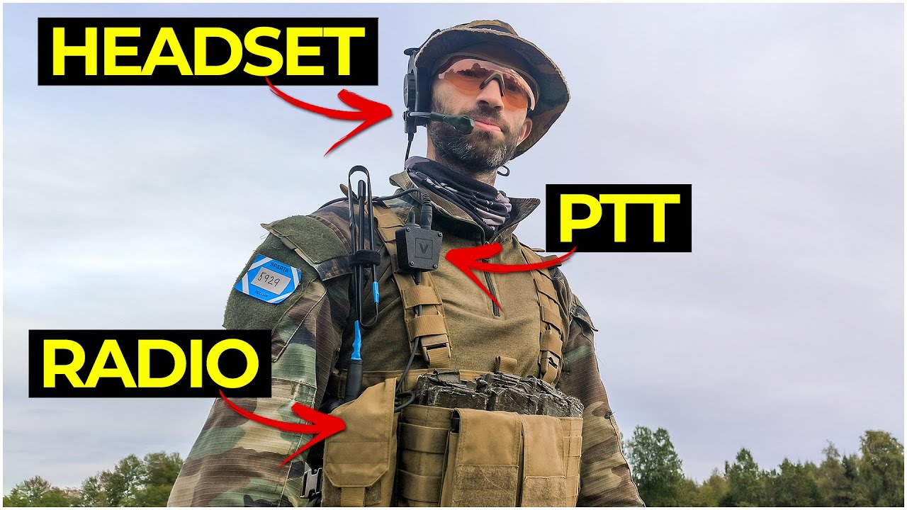 My full communication setup - Milsim Airsoft